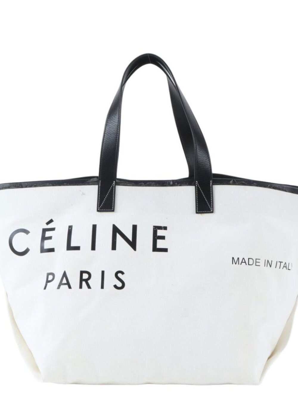 ★SOLD★ Celine Leather Bag Shoulder Hand - Picture 1 of 9